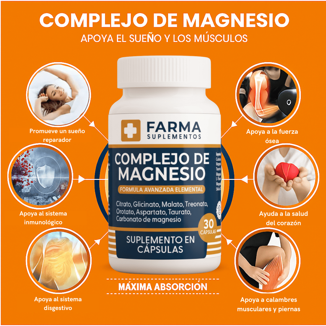 Complejo de Magnesio 8 en 1