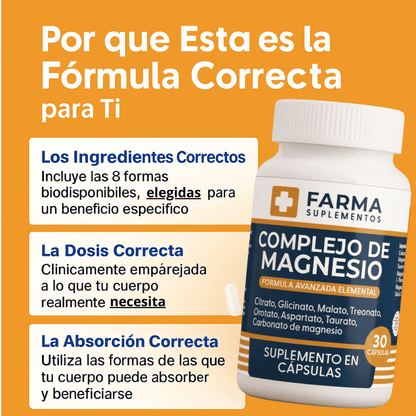 Complejo de Magnesio 8 en 1